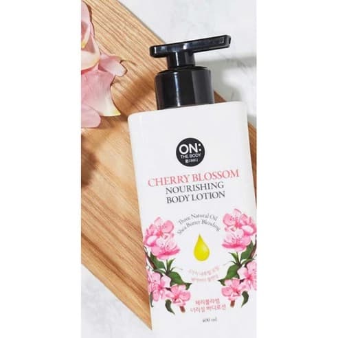Cherry Blossom Nourishing Body Lotion, 400ml+400ml - Image 4