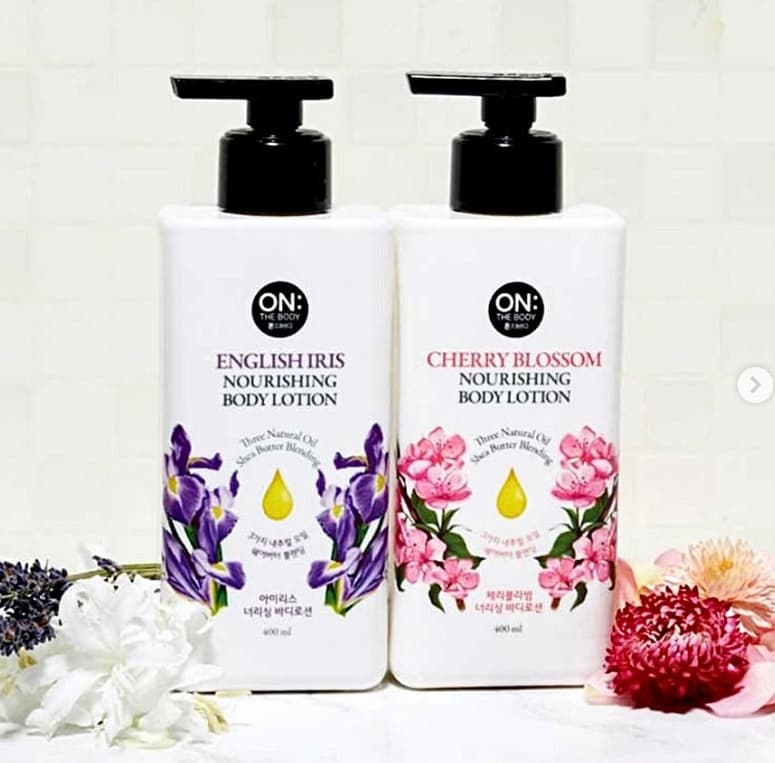 English Iris Nourishing Body Lotion, 400ml - Image 2