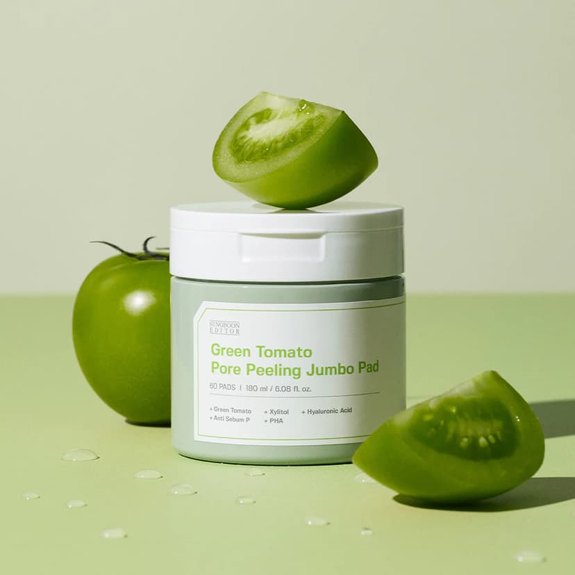 Green Tomato Pore Peeling Pad - Image 2