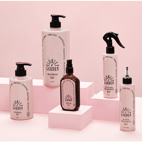 Milk Protein Intensive Shampoo [Florist Garden], 1L - Image 4