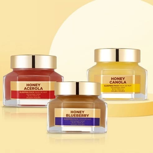 Honey Skin Sleeping Pack [Blueberry Honey], 90ml, 1pack - Image 3