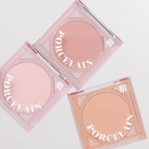 Porcelain Cheek Blusher, 4.2g, 03 Stunning Coral, 1pack - Image 2