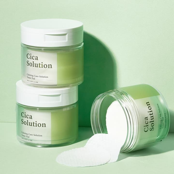 Cica Calming Care Solution Toner Pad - Image 2