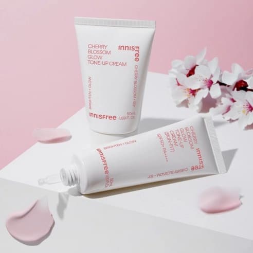 Cherry Blossom Tone-up Cream Skin Fit [SPF50+/PA++++], 50ml, 1pack - Image 7