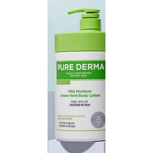 Pure Derma Mild Body Lotion [Green Herb], 1,000ml, 1pack - Image 4