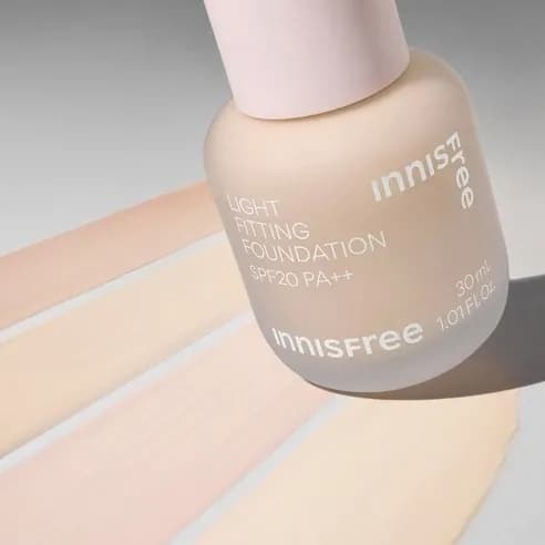 Light Fitting Foundation [SPF20/PA++], 30ml, 21 Vanilla, 1pack - Image 3