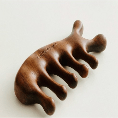 Golden Sandalwood Gua Sha, 1ea - Image 2