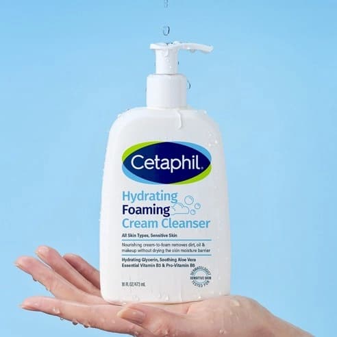 Hydrating Foaming Cream Cleanser, 473ml, 1pack - Image 3