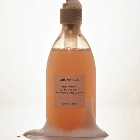 Mellowness Oil in Body Wash [Magnolia & Sandalwood], 290ml, 1pack - Image 6