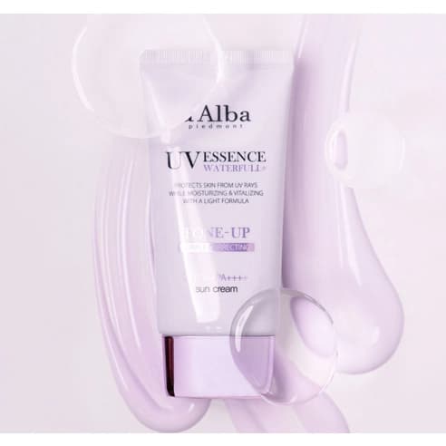 d'Alba Waterful Tone-up Sun Cream Purple [SPF50+/PA++++], 50ml - Image 4