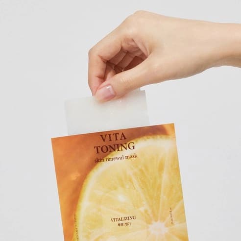 Leaders Vita Toning Skin Renewal Mask, 10ea, 1pack - Image 3