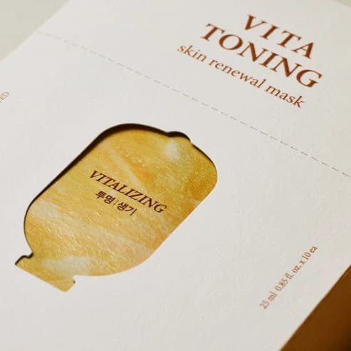 Leaders Vita Toning Skin Renewal Mask, 10ea, 1pack - Image 4