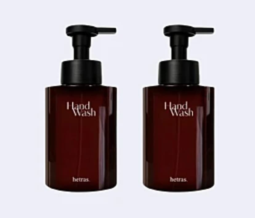 hetras Perfume Bubble Hand Wash [Hotel Wood], 515mlx2ea, 1pack - Image 3
