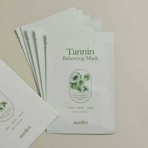 Tannin Cica Balancing Sheet Mask, 5ea - Image 6