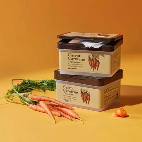 Carrot Carotene Daily Mask, 30ea, 1pack - Image 5