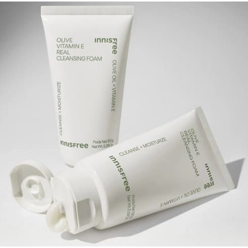 Olive Vitamin E Real Cleansing Foam, 150g, 1pack - Image 3