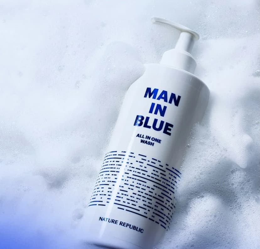 Man in Blue All-In-One Wash, 350ml, 1pack - Image 2