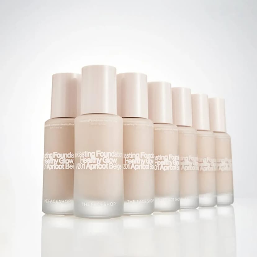 Ink Lasting Foundation Healthy Glow, 35ml, V203 Natural Beige, 1pack - Image 2