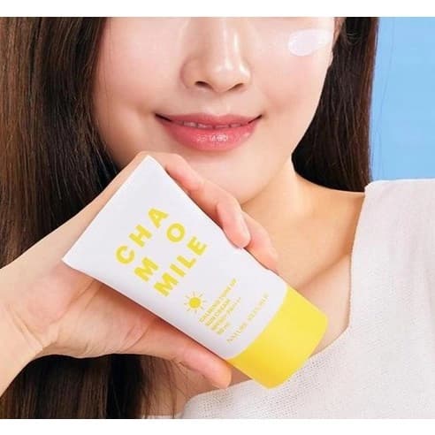 Chamomile Calming Tone-Up Sun Cream, 50ml, 1pack - Image 3