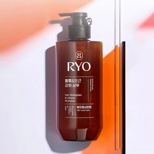 Ryo Black Cloud Volume & Root Strengthening Shampoo, 480ml, 1pack - Image 3