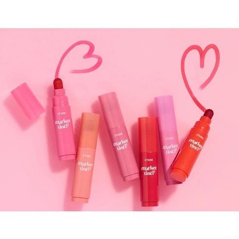Dear Darling Marker Tint, 3.5g, 04 Milk Strawberry, 1pack - Image 2