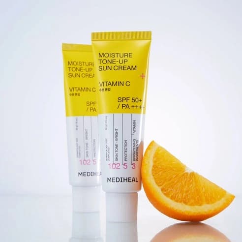 Moisture Tone-up Sun Cream Vitamin C, 50ml, 1pack - Image 3