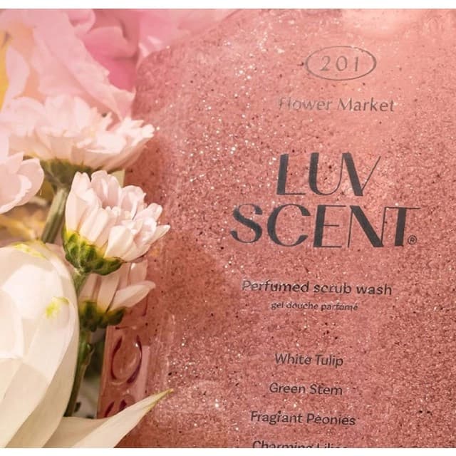 Luv Scent Body Wash [Flower Market White Tulip Scent], 500ml, 1pack - Image 5