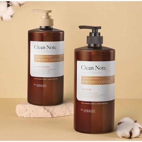Clean Note New Powdery Cotton Shampoo, 1,000ml, 1pack - Image 3