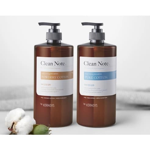 Clean Note New Powdery Cotton Shampoo, 1,000ml, 1pack - Image 5