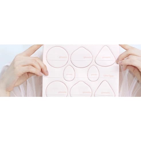 Tearing Palette Puffs [Moist Beige], 8ea, Beige, 1pack - Image 4