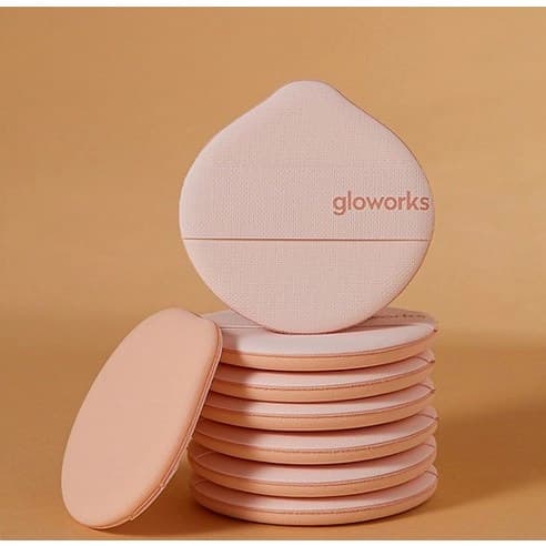 Tearing Palette Puffs [Moist Beige], 8ea, Beige, 1pack - Image 8