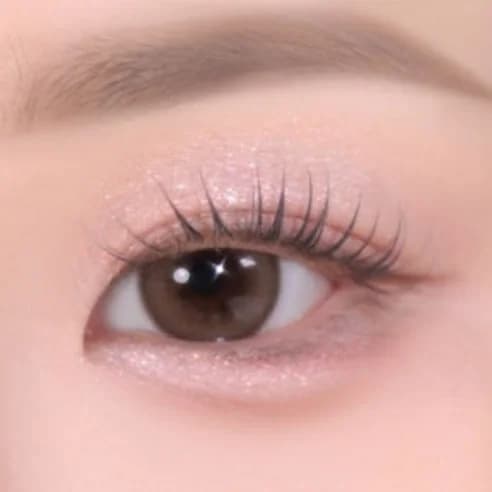 Eye Tone Single Eye Shadow [Glitter], 1.3g, 422 Snow Pink, 1pack - Image 3