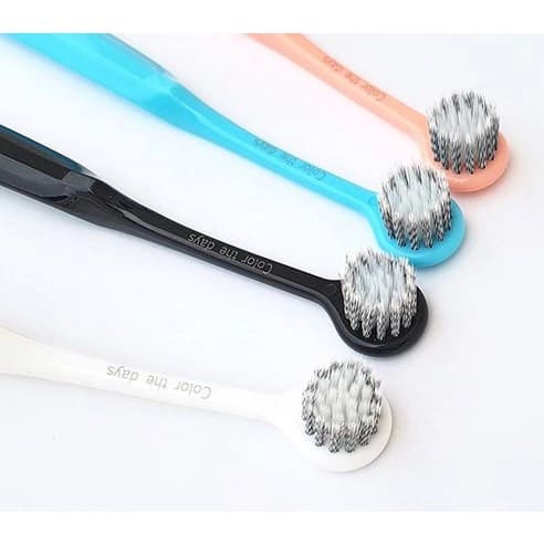 Compact Round Spiral Toothbrush, 12ea - Image 2