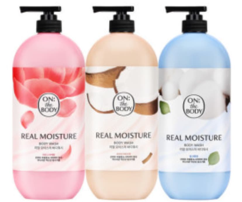 Real Moisture Body Wash [Warm Cotton Scent], 865ml - Image 2