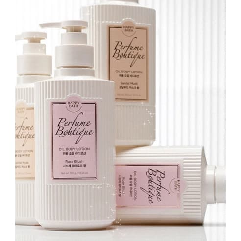 Perfume Boutique Oil Body Lotion [Rose Blush], 350g, 1pack - Image 6