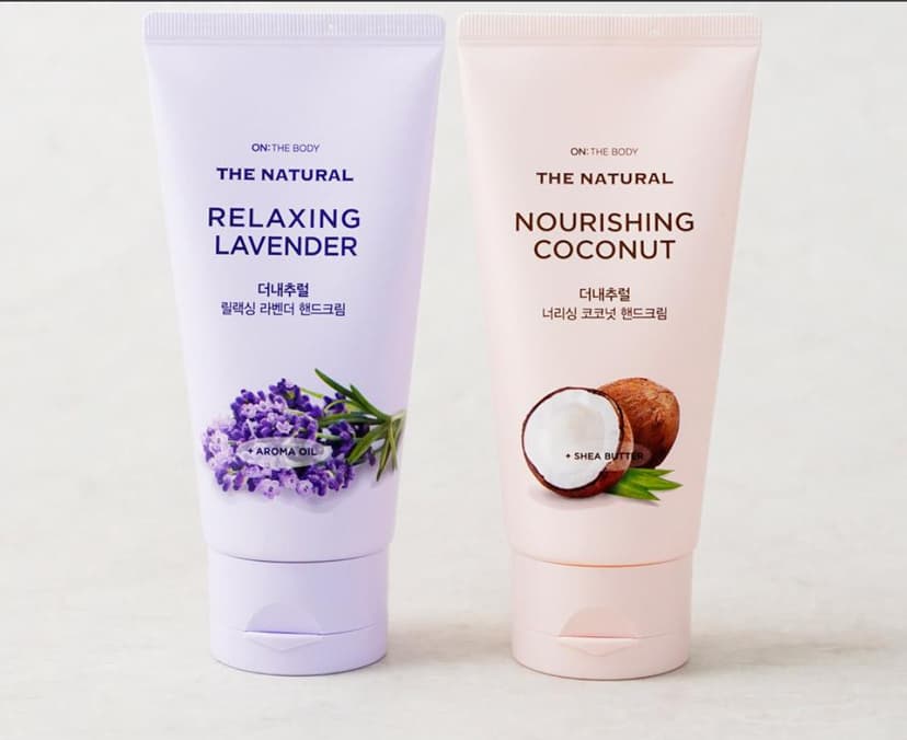 The Natural Relaxing Lavender Hand Cream, 75ml+75ml - Image 2