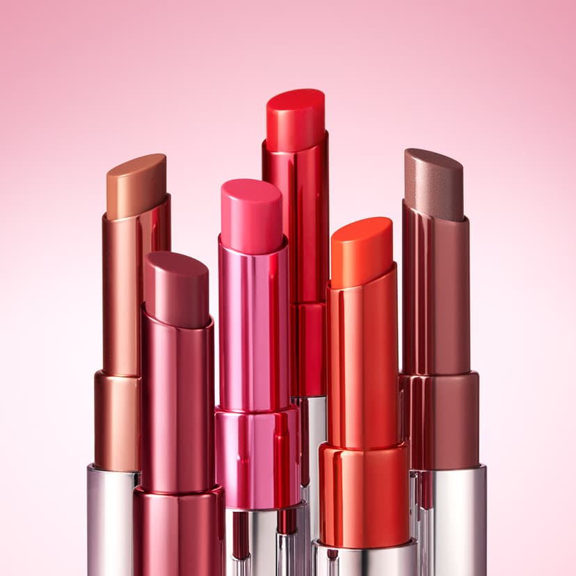 New Classic Glaze Lipstick, 2.3g, Dewey Tangerine, 1pack - Image 2