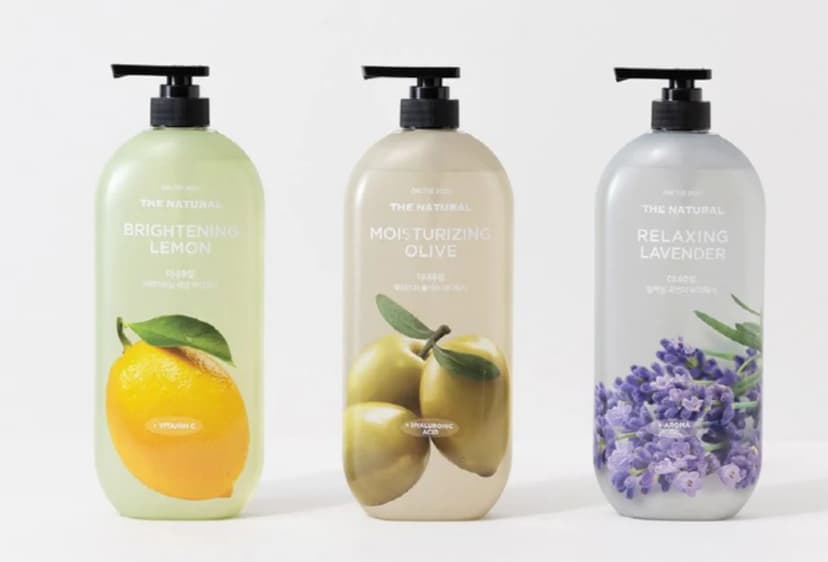 The Natural Body Wash Lavender, 865ml - Image 2