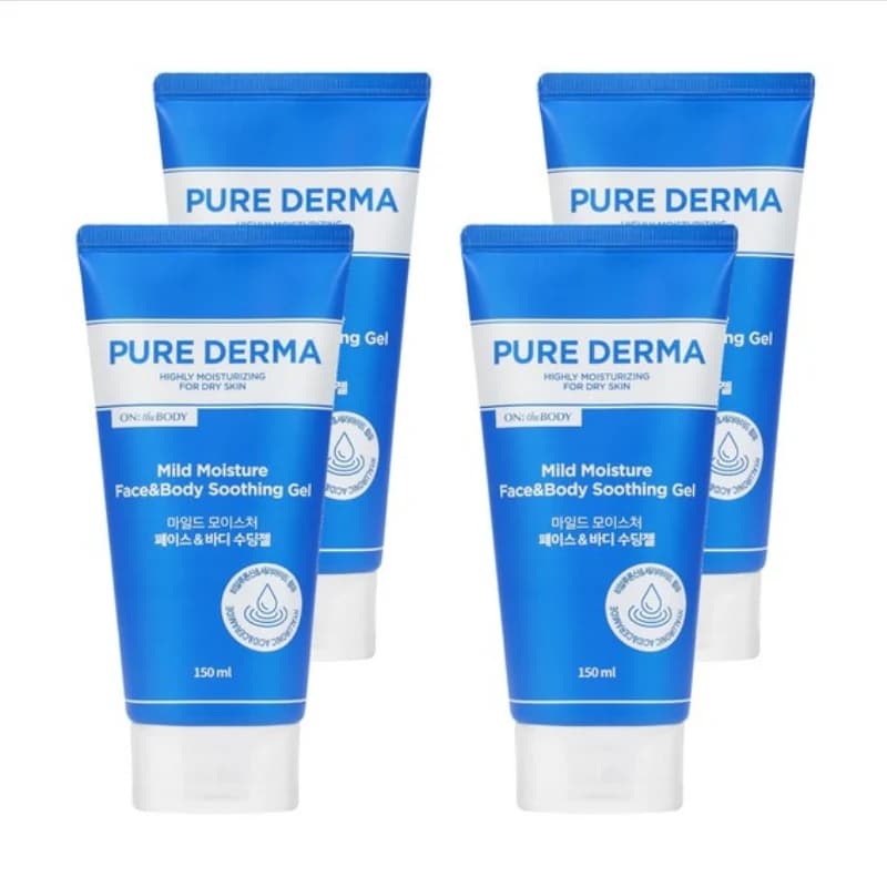 PURE DERMA Mild Moisture Face&Body Soothing Gel, 150ml - Image 2