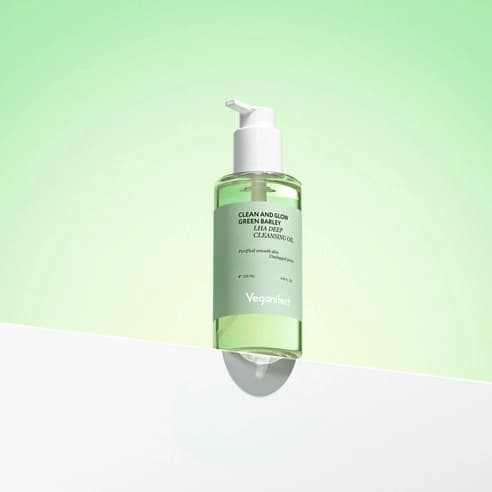 Clean & Glow Green Barley LHA Deep Cleansing Oil, 205ml - Image 2
