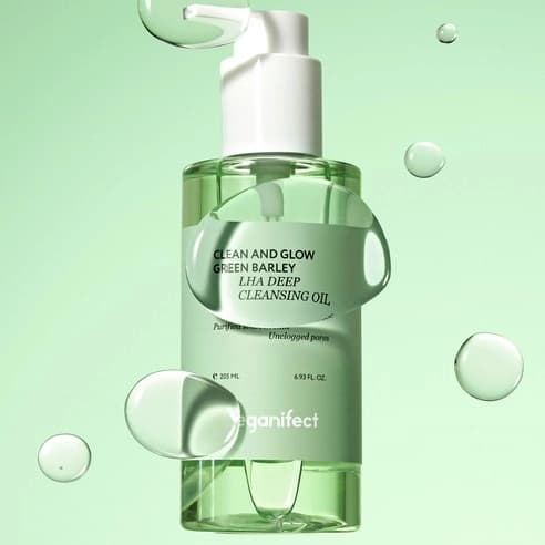 Clean & Glow Green Barley LHA Deep Cleansing Oil, 205ml - Image 6