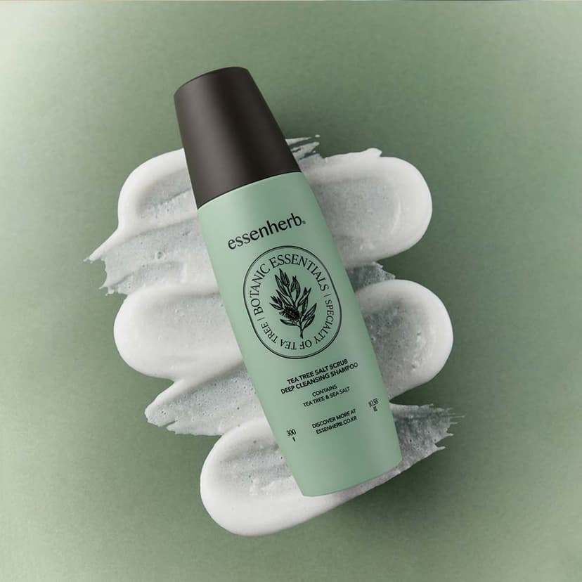 Tea Tree Salt Scrub Deep Cleansing Shampoo, 300g, 1pack - Image 2