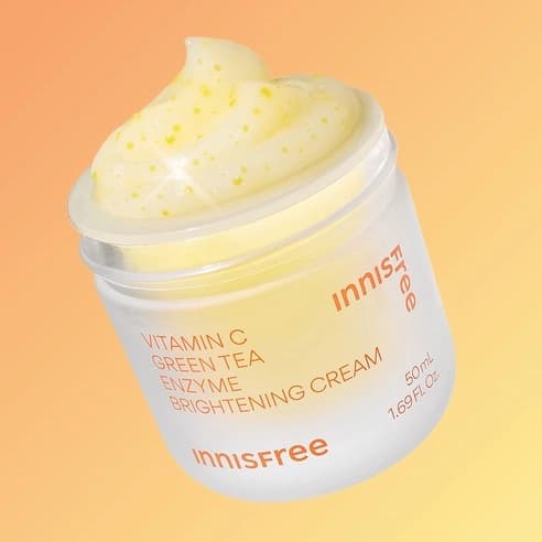 INNISFREE Vitamin C Green Tea Enzyme Brightening Cream, 50ml - Image 2