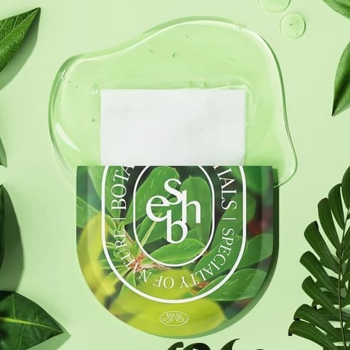 Kummerowia Striata Pore Setting Cotton Mask, 5ea - Image 2