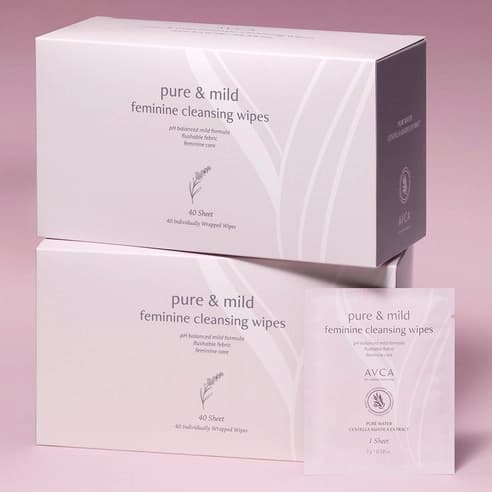 Pure and Mild Feminine Cleansing Tissue, 40ea - Image 2
