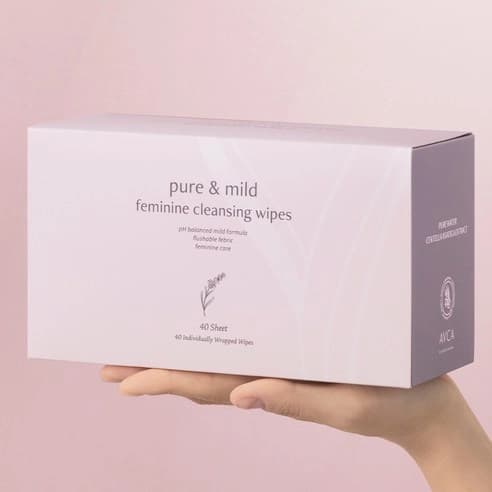 Pure and Mild Feminine Cleansing Tissue, 40ea - Image 3