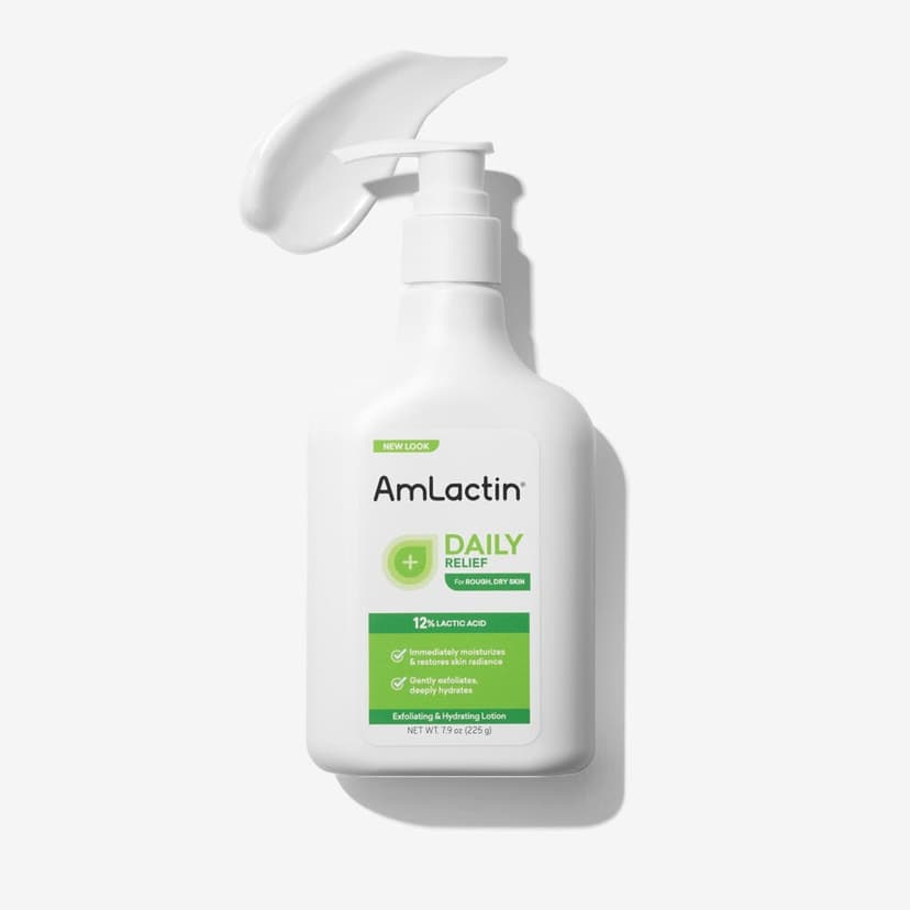 AmLactin Daily Relief Lactic Acid 12% Body Lotion, 225g, 1pack - Image 3