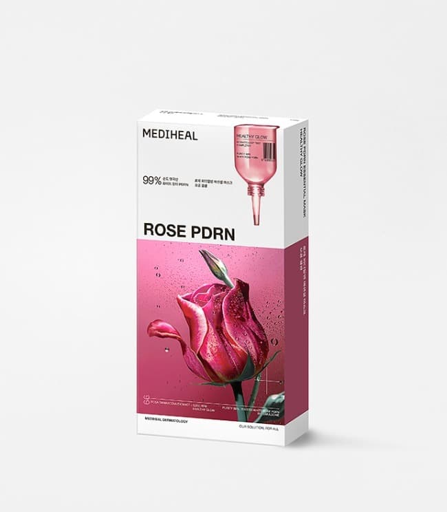 British White Rose PDRN Essential Mask Sheet Bio Emulsome, 10ea - Image 2
