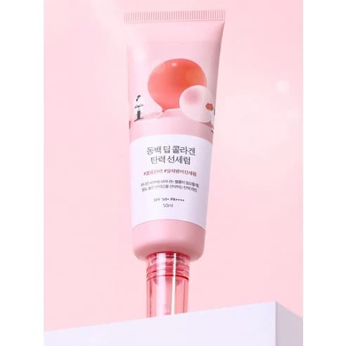 Round Lab Camellia Deep Collagen Firming Sun Serum, 50ml - Image 2