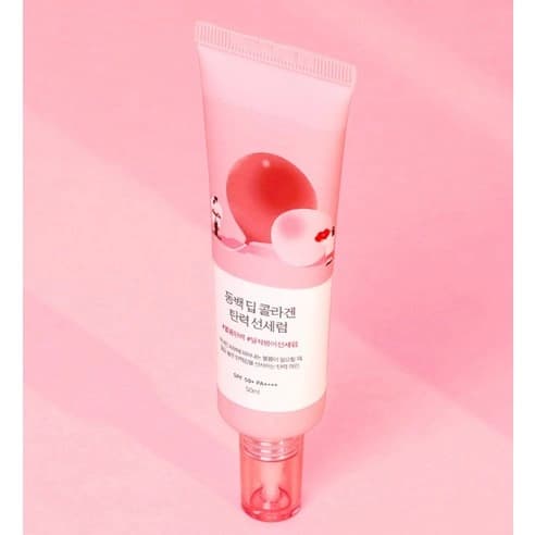 Round Lab Camellia Deep Collagen Firming Sun Serum, 50ml - Image 3